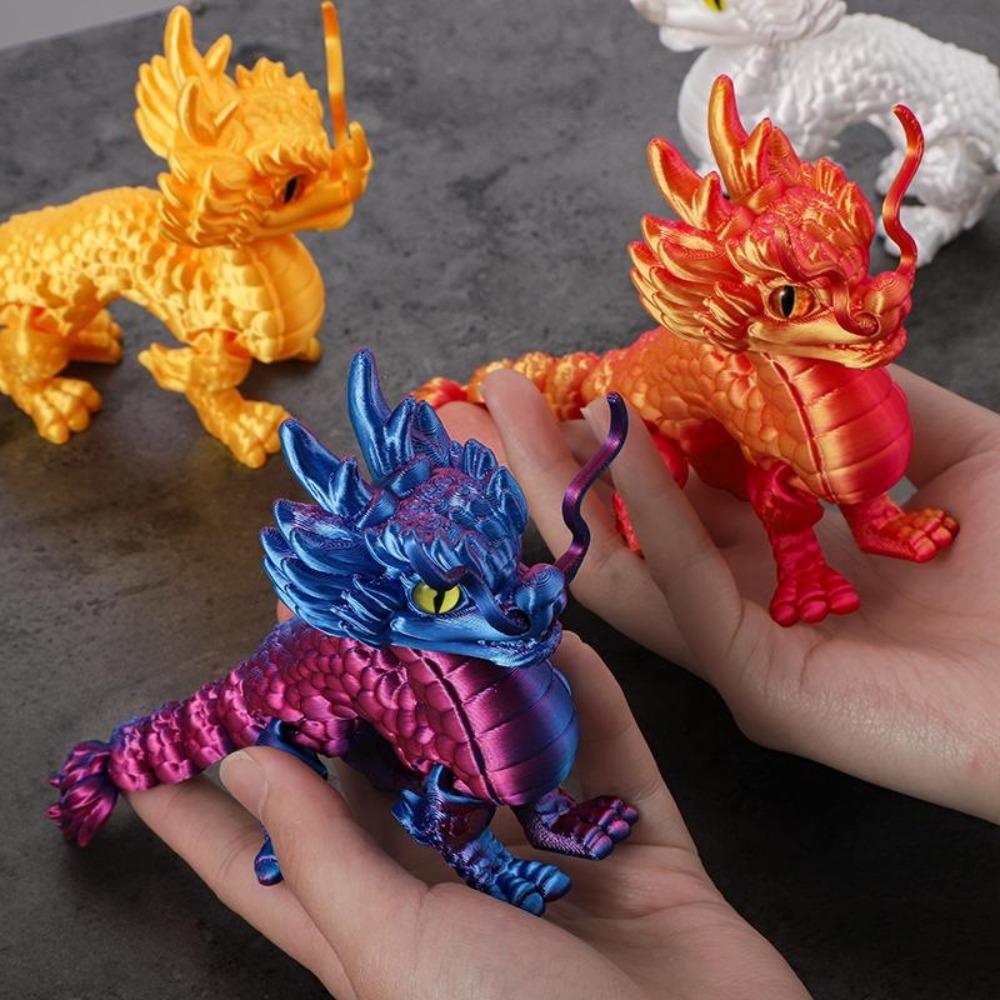 3D Printing Viral - Statuetta di Kylin Stampata in 3D,