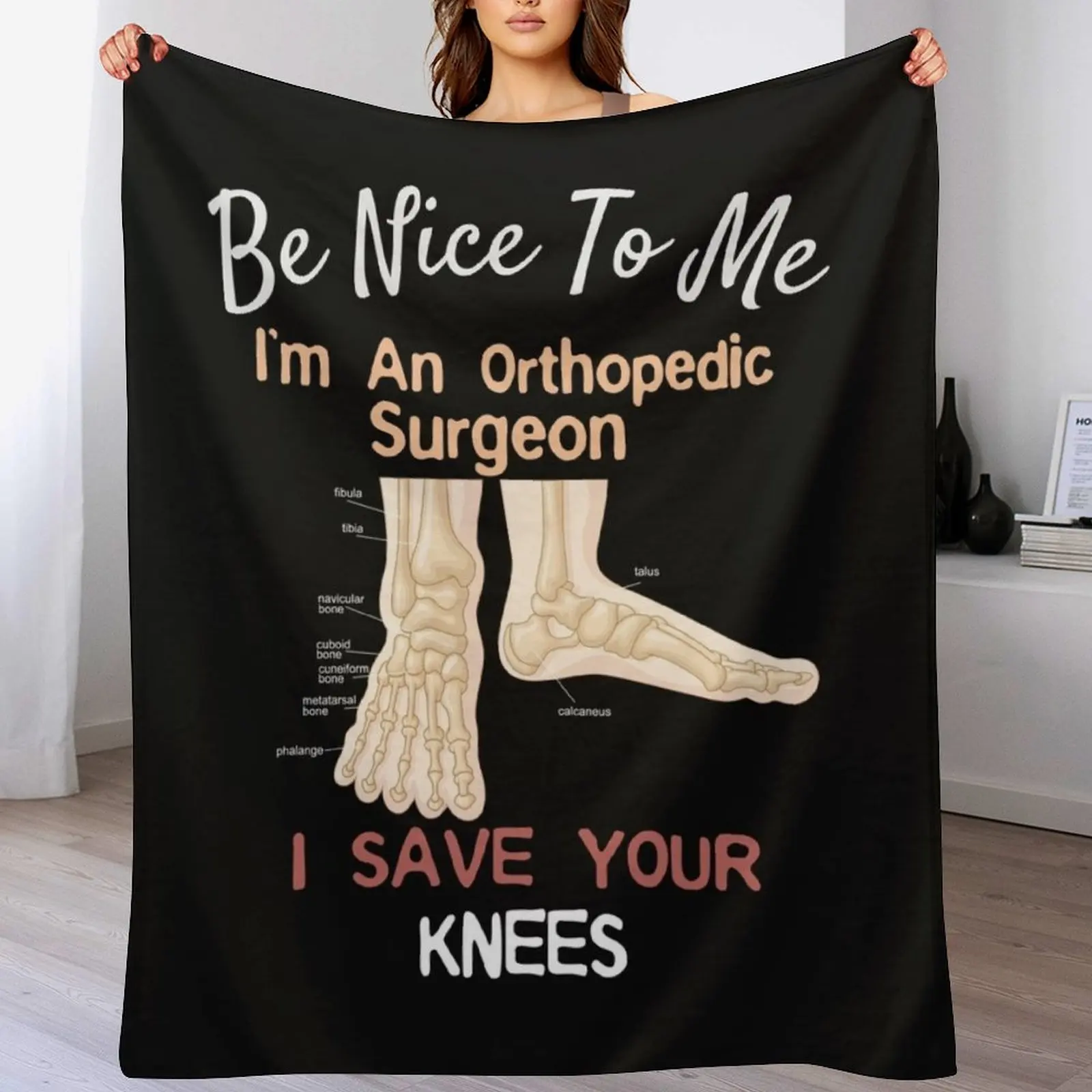 3D Printing Orthopedics - Divertente coperta in morbido peluche con