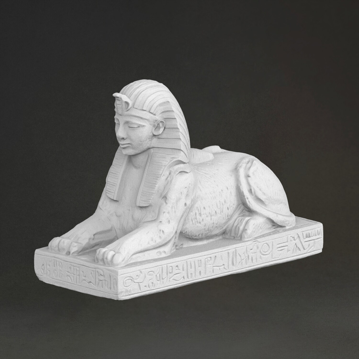 3D Printing Resin - Scultura di Sfinge, stampata in 3D