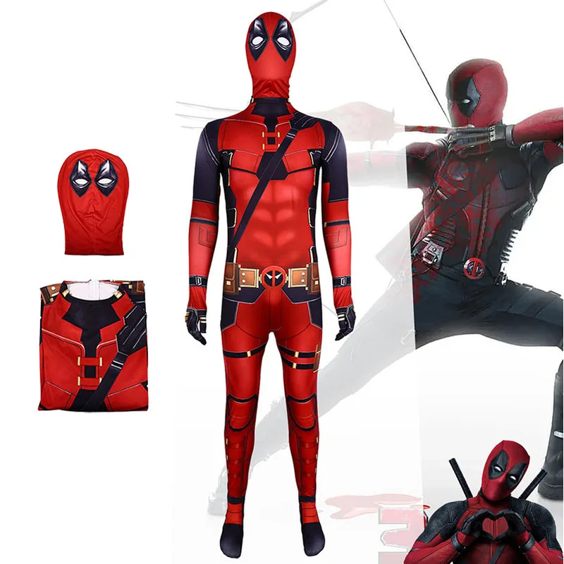 3D Printing Mask - Nuovo Halloween Cosplay Film Deadpool 3