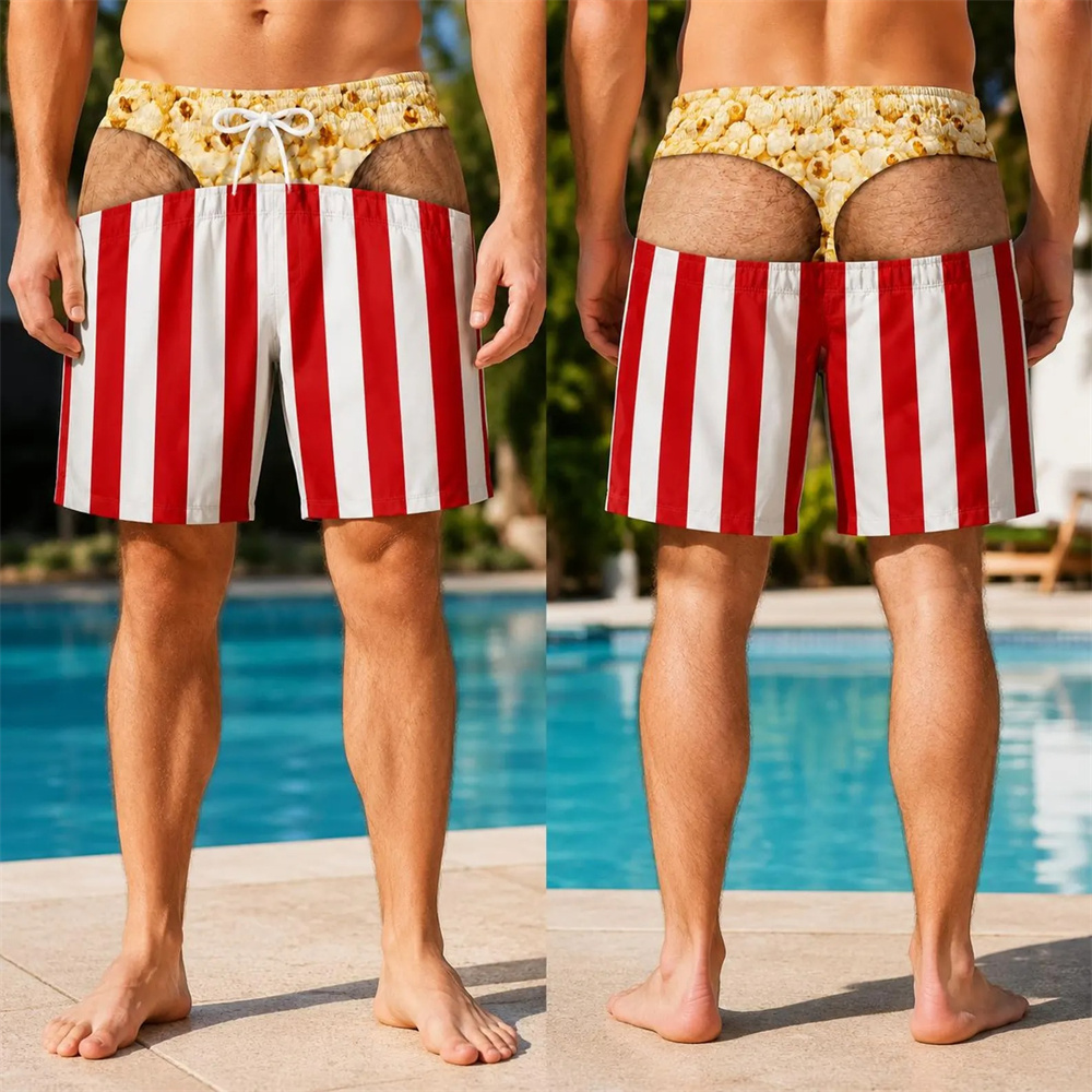 3D Printing Viral - Costume da bagno da uomo con