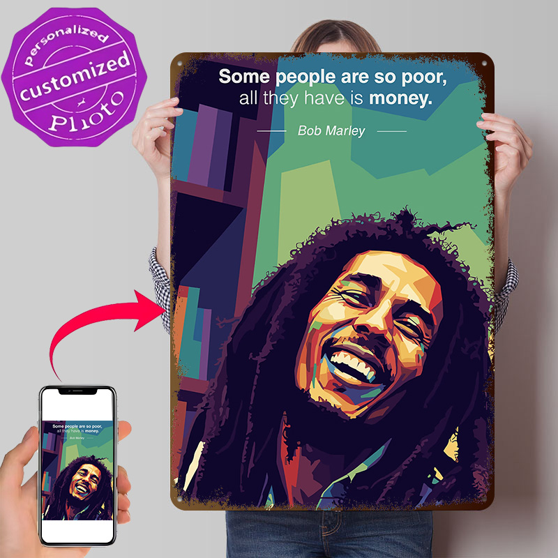 3D Printing Quotes - Poster con Citazione di Bob Marley