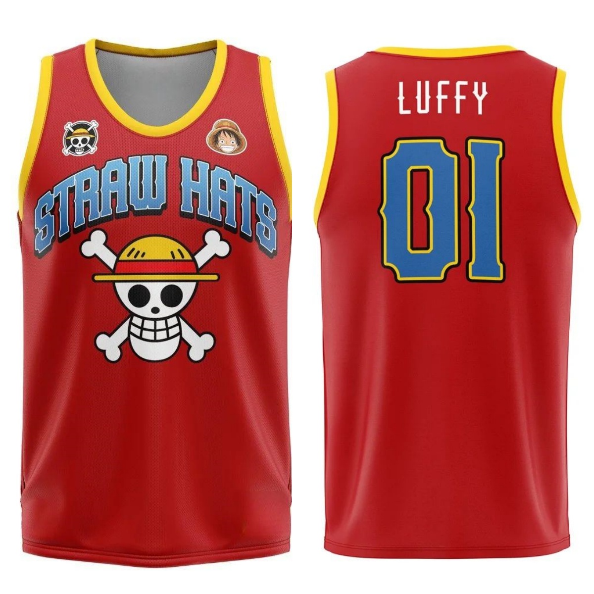 3D Printing One Piece - Gilet Cosplay Retrò One Piece Luffy