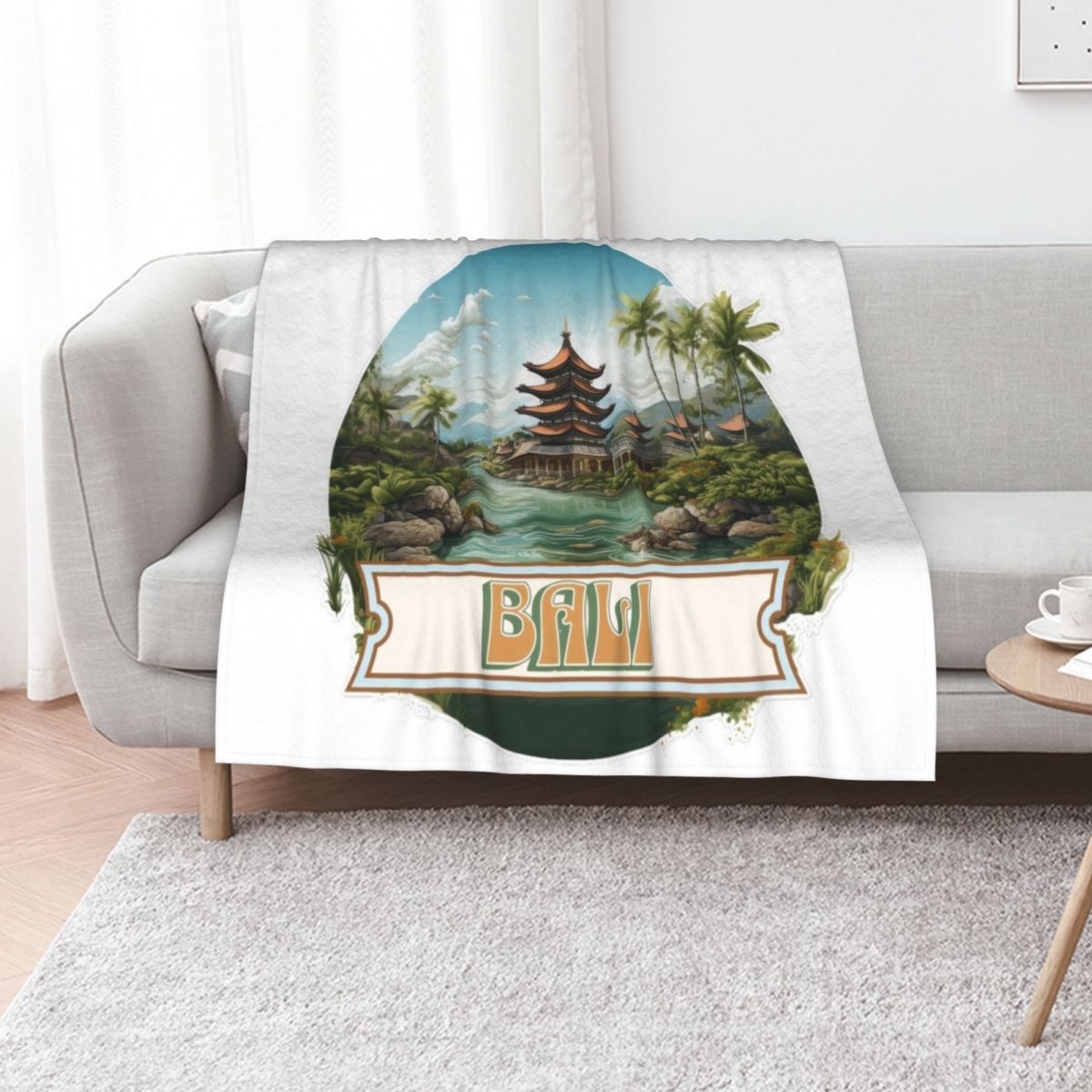 3D Printing Bali - Coperta Bali Indonesia, calda e confortevole,