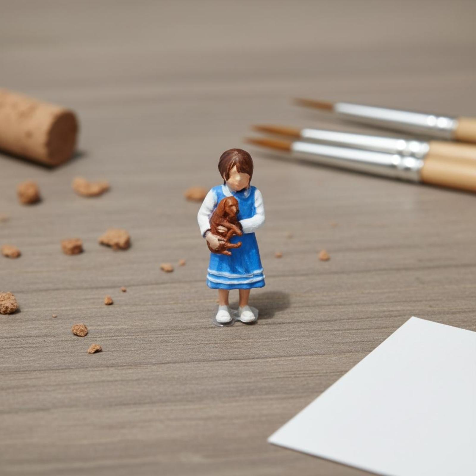 3D Printing Resin - Figura 3D Stampata per Diorama Scenografia
