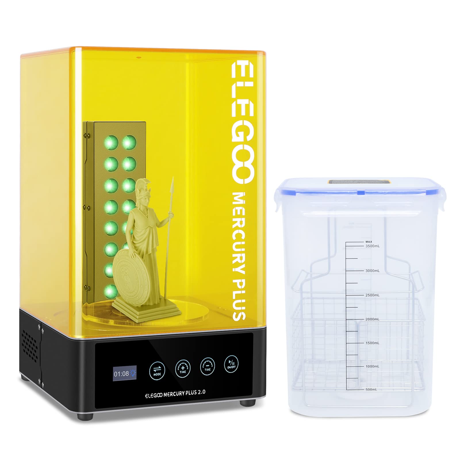 3D Printing Resin - ELEGOO Plus 2.0 Stazione di lavaggio