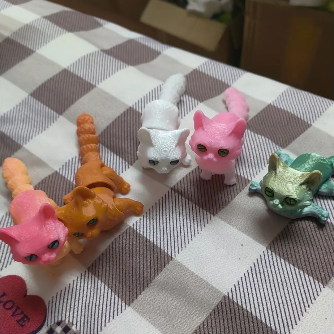 3D Printing Liquid - NUOVO gatto stampato in 3D con