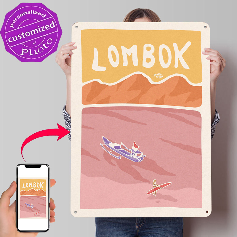 3D Printing Bali - Poster di Surf Bali Lombok, Insegne