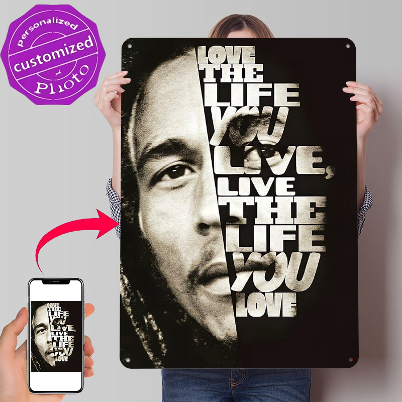 3D Printing Quotes - Poster con Citazione di Bob Marley,