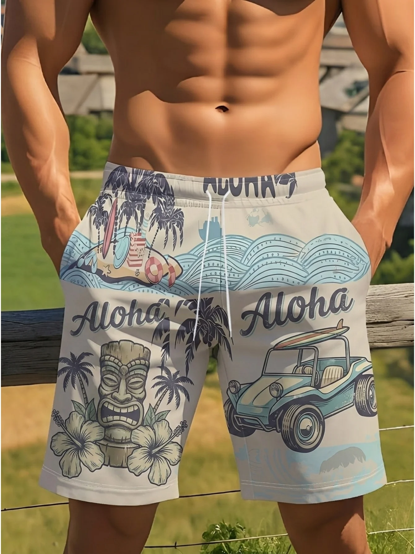 Pantaloncini da spiaggia da uo - 3D Printing Bali recensione e prezzo