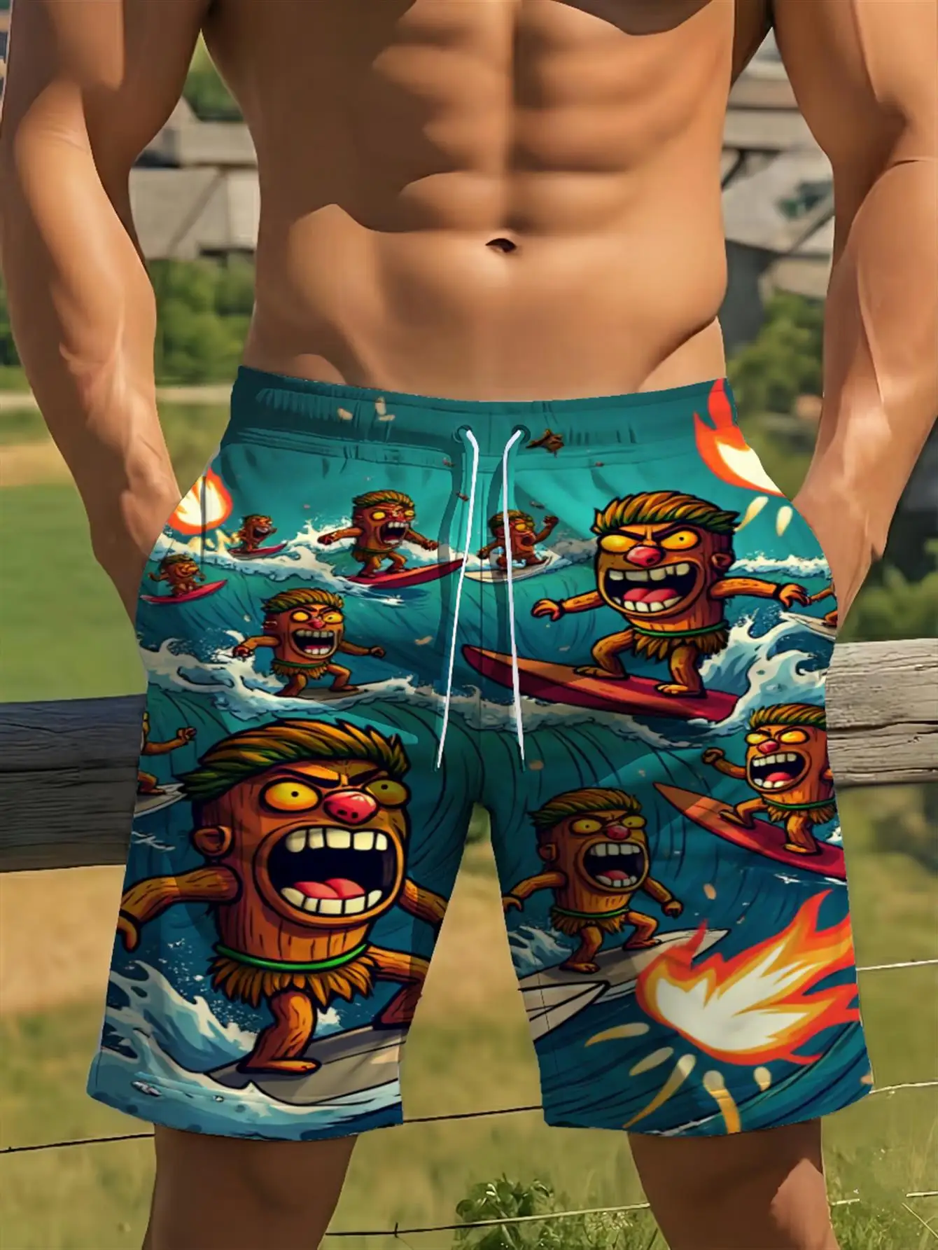 Pantaloncini da bagno da uomo  - 3D Printing Bali recensione e prezzo