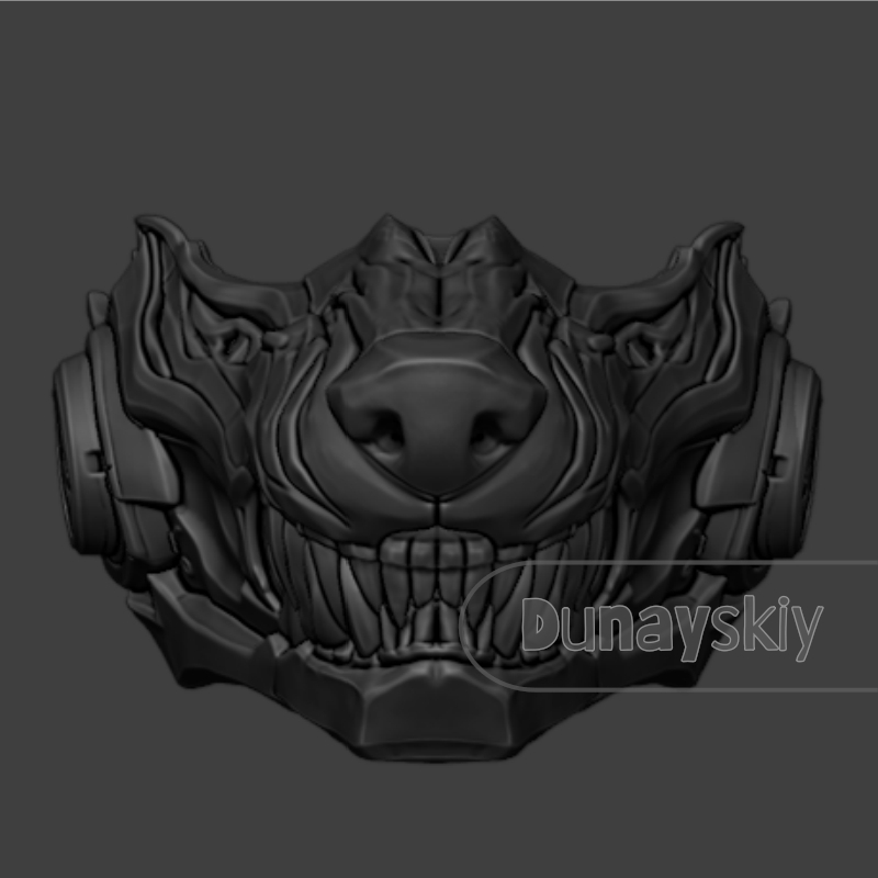 Maschera di Valko Wolf da Love - 3D Printing Mask recensione e prezzo