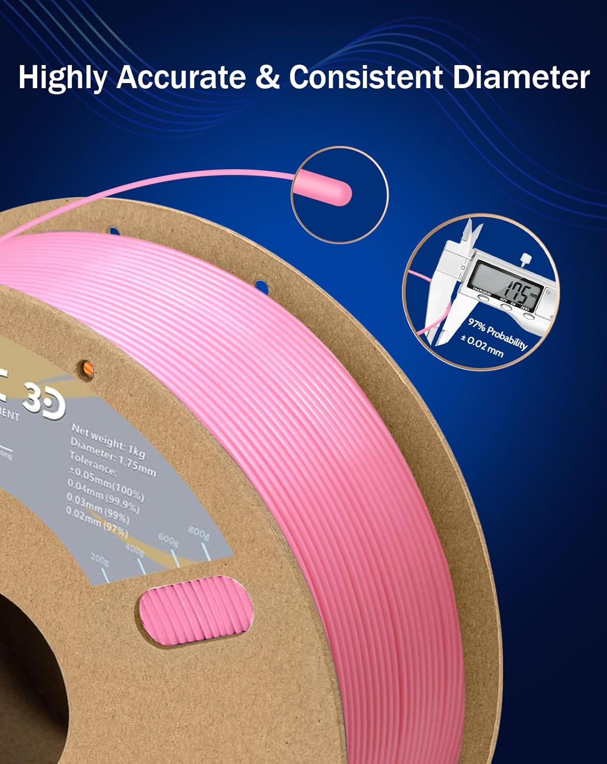 Filamento TPU Rosa per Stampan - Pla Filament 1.75Mm recensione e prezzo