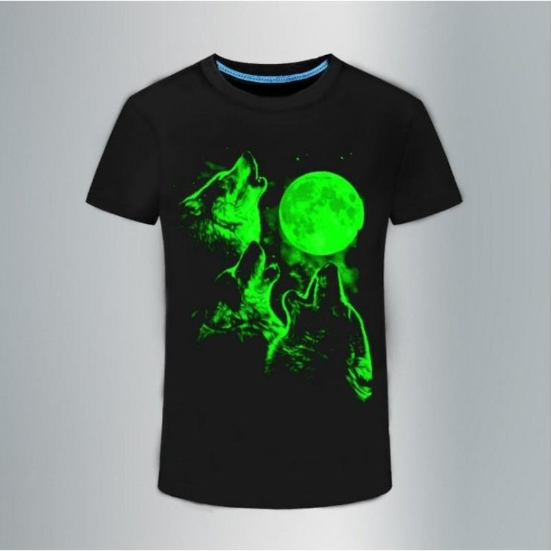 T-shirt da uomo 3D luminosa co - 3D Printing Rock recensione e prezzo