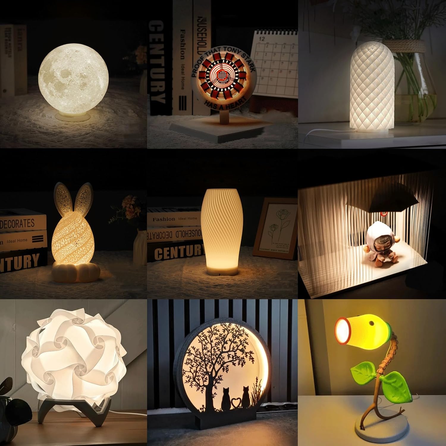 Lampada LED modello stampante  - 3D Printing Bambu Lab A1 recensione e prezzo