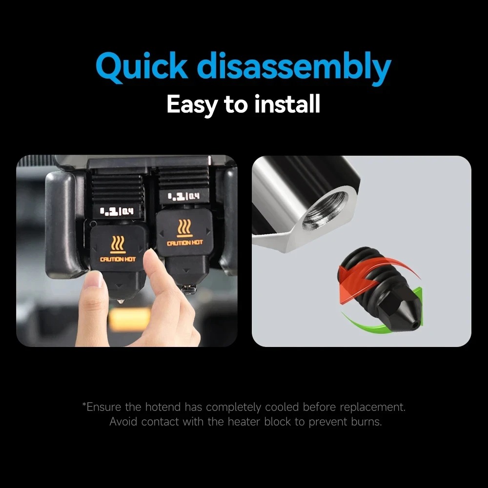 Kit di montaggio hotend per Ba - 3D Printing Bambu Lab A1 recensione e prezzo