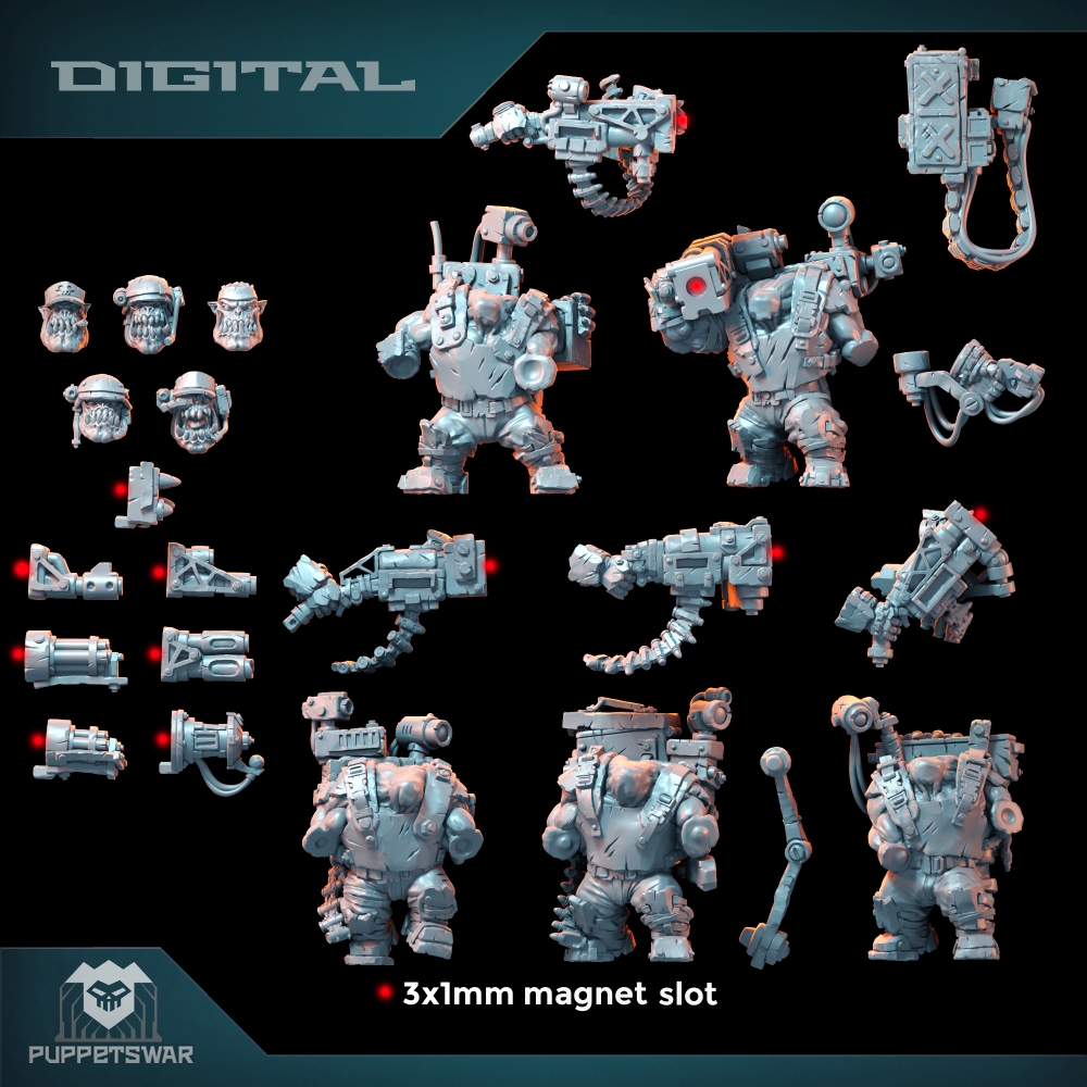 Orc Ultimate Badasses Squad, F - 3D Printing Resin recensione e prezzo