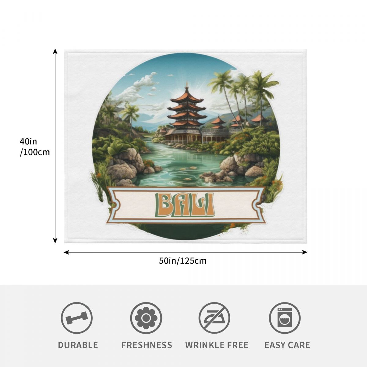 Coperta Bali Indonesia, calda  - 3D Printing Bali recensione e prezzo
