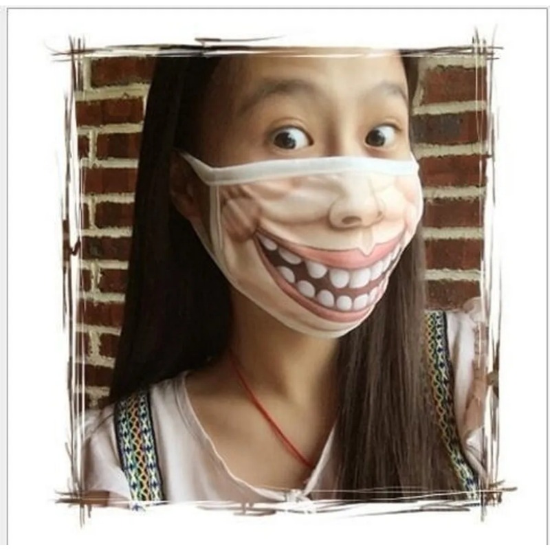 Maschere Divertenti Unisex con - 3D Printing Mask recensione e prezzo