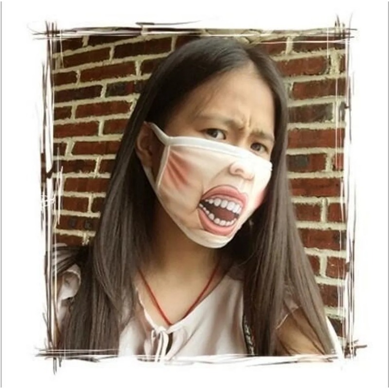 Maschere Divertenti Unisex con - 3D Printing Mask recensione e prezzo