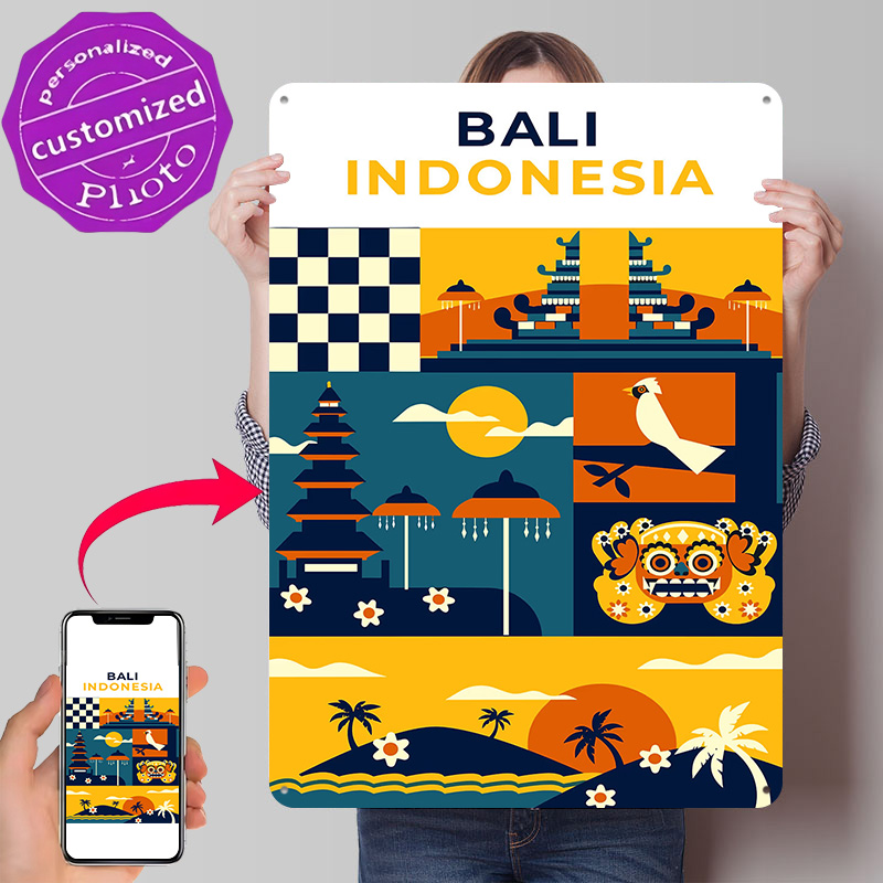 Poster 3D con Texture di Bali  - 3D Printing Bali recensione e prezzo