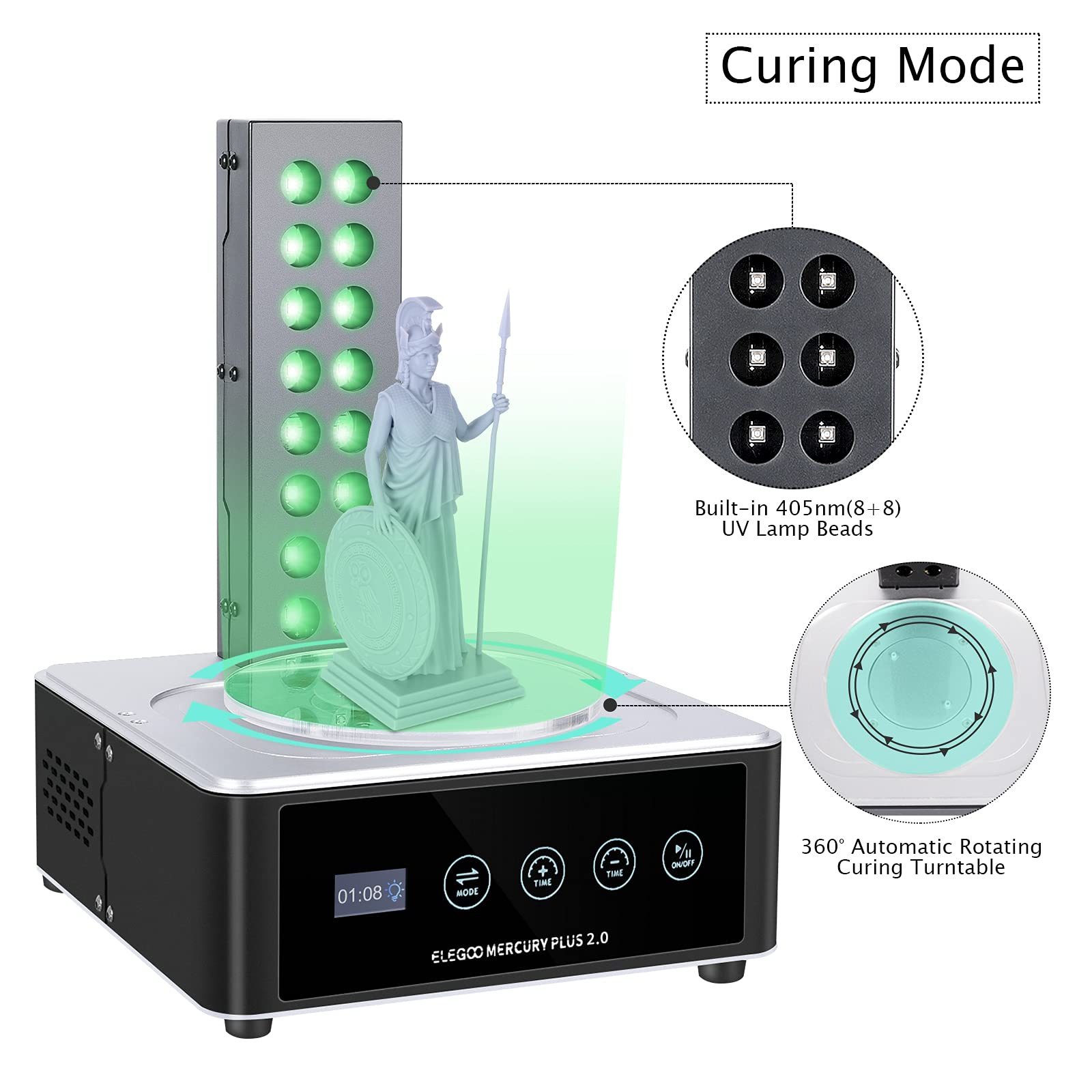 ELEGOO Plus 2.0 Stazione di la - 3D Printing Resin recensione e prezzo