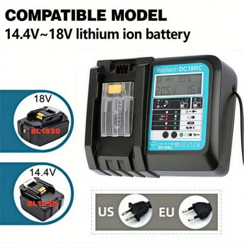 Caricabatterie Rapido DC18RC c - Makita Drill Hp1640 recensione e prezzo