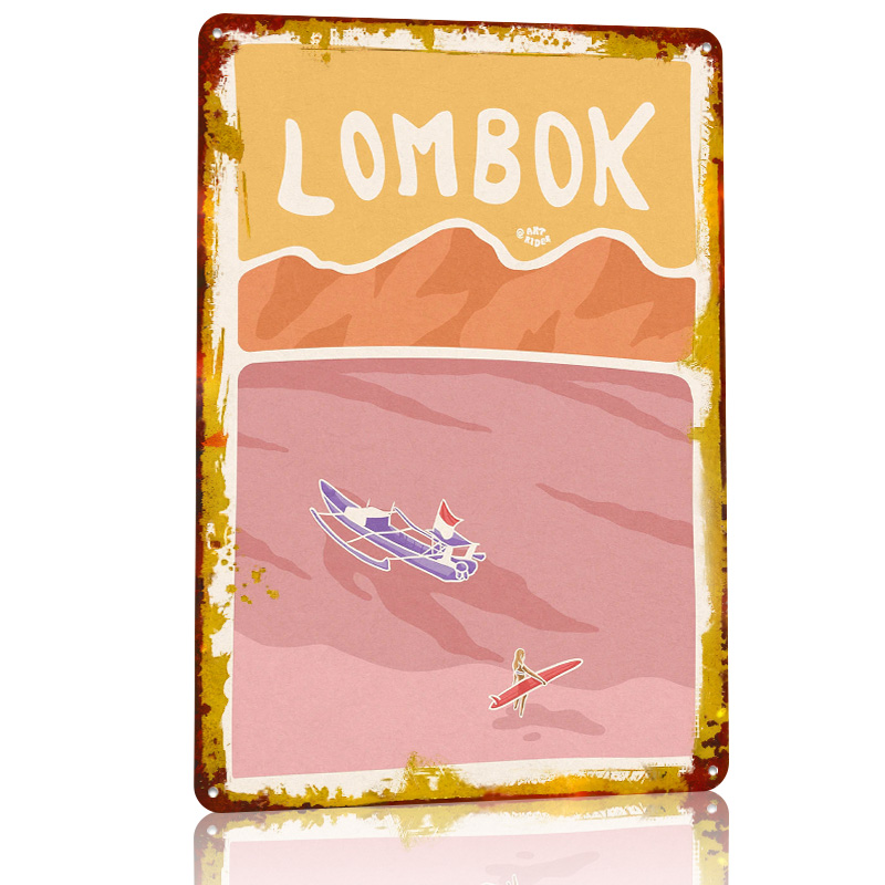 Poster di Surf Bali Lombok, In - 3D Printing Bali recensione e prezzo