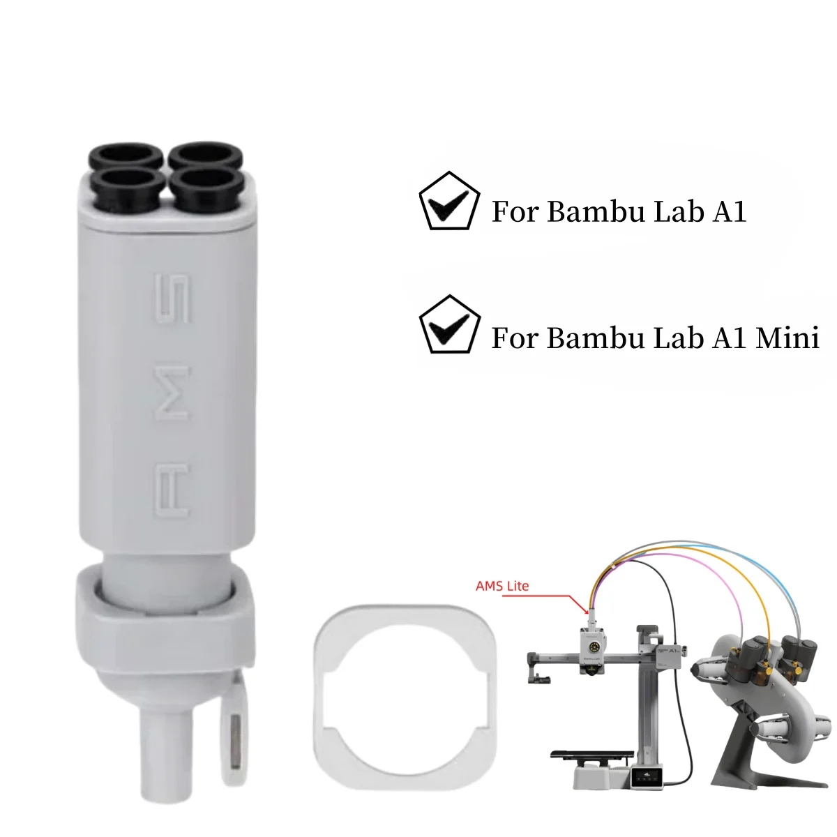 Hub per Filamenti AMS Lite a C - 3D Printing Bambu Lab A1 recensione e prezzo
