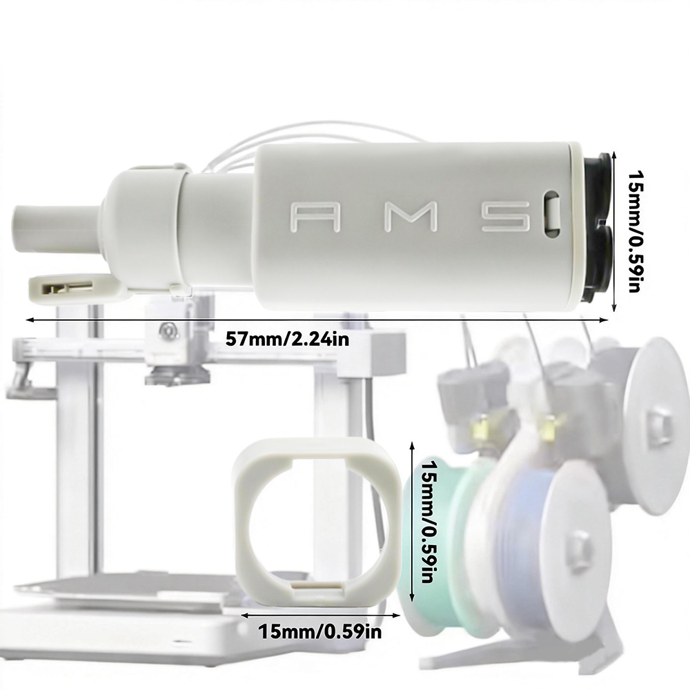 Hub per Filamenti AMS Lite a C - 3D Printing Bambu Lab A1 recensione e prezzo
