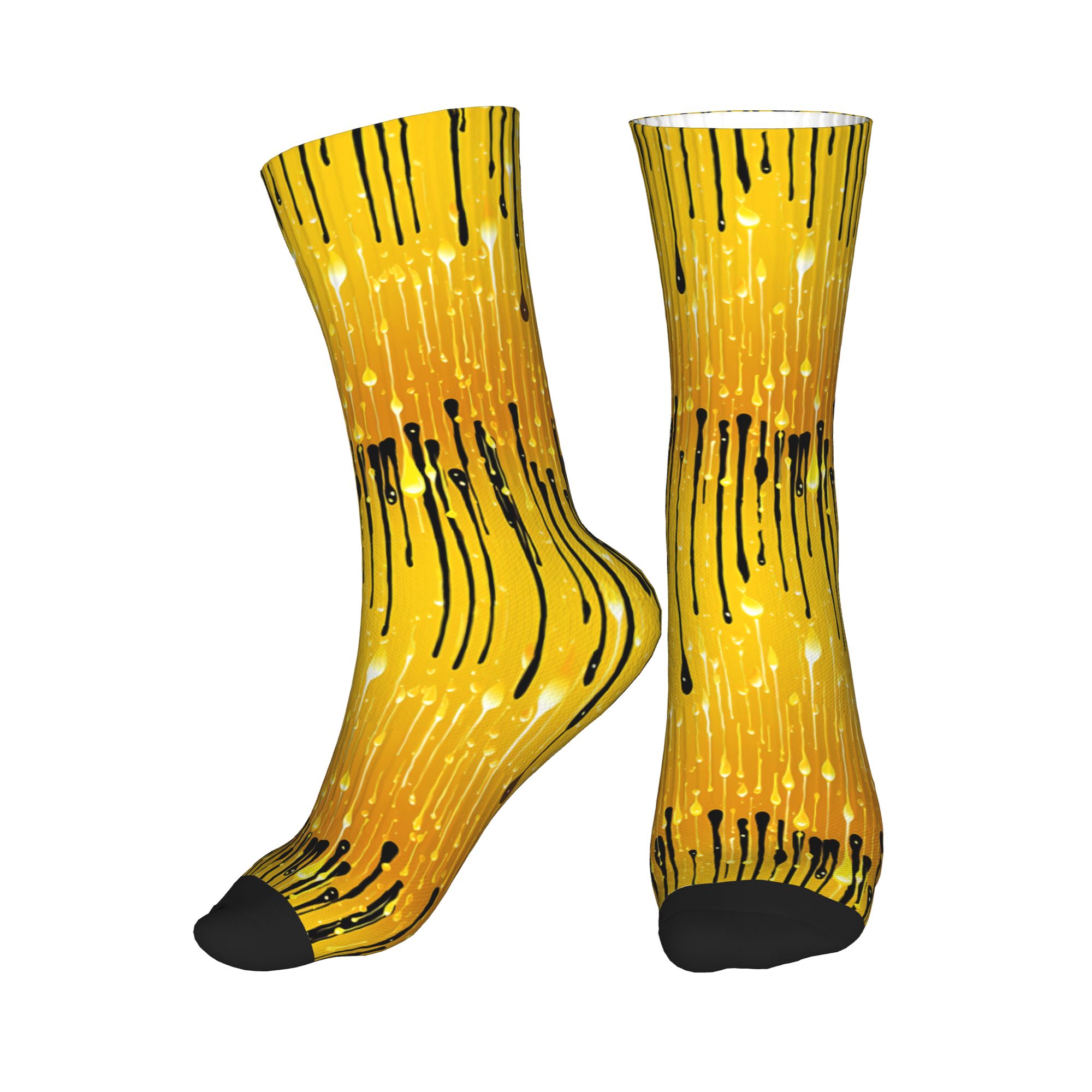 Divertenti calzini da uomo con - 3D Printing Liquid recensione e prezzo